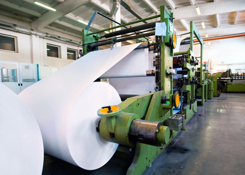 Paper production machinery