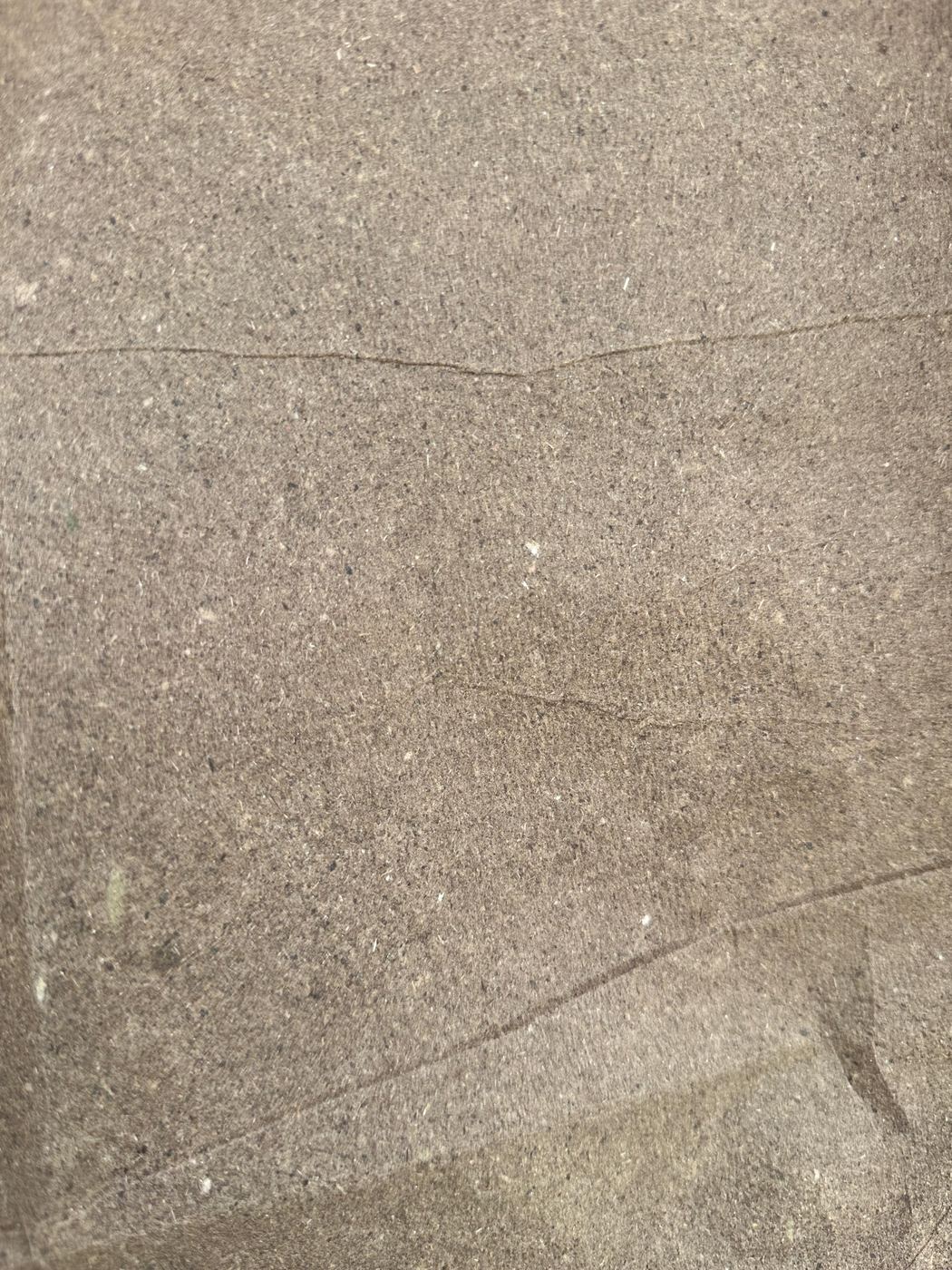 Khaki-brown paper stock, sample 8